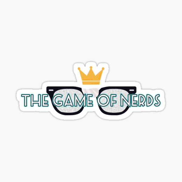The Game of Nerds 2020 Logo Sticker