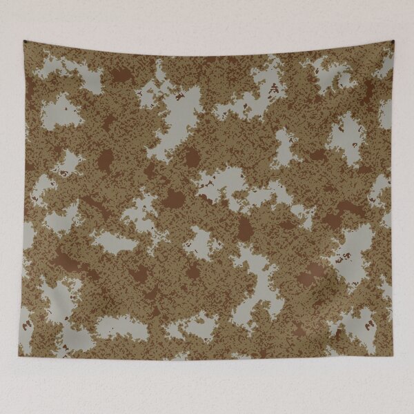 Item preview, Desert Camo Poster Edges Camouflage Patterns in Green, Brown and Sand designed and sold by ShopieHome.