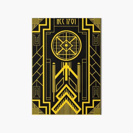 Item preview, Star Trek - Art Deco Enterprise designed and sold by AFFPrints.
