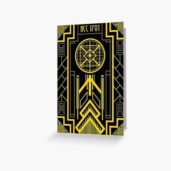 Artikel-Vorschau von Star Trek - Art-Deco-Unternehmen, designt und verkauft von AFFPrints.