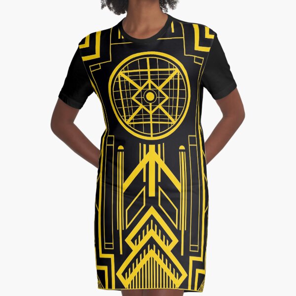 Star Trek - Art Deco Enterprise Graphic T-Shirt Dress