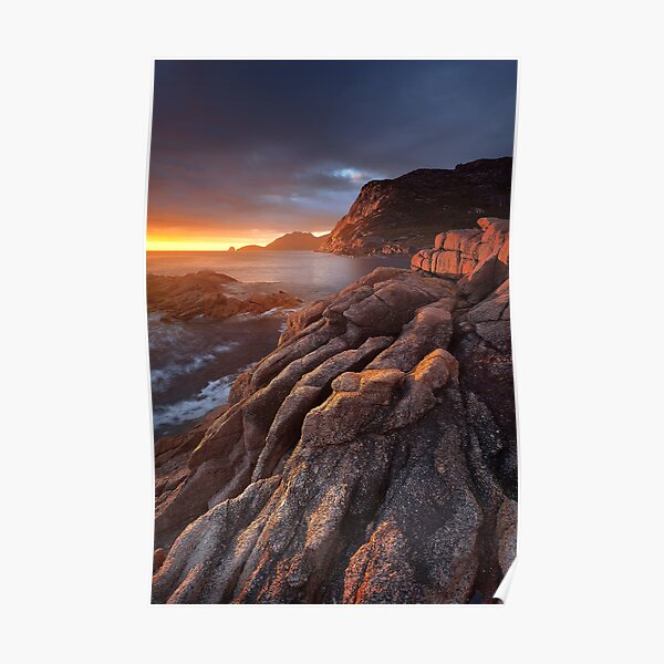 Sleepy Bay Sunrise Poster