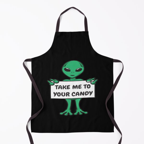 Item preview, UFO Alien Wanting Candy designed and sold by dhajr.