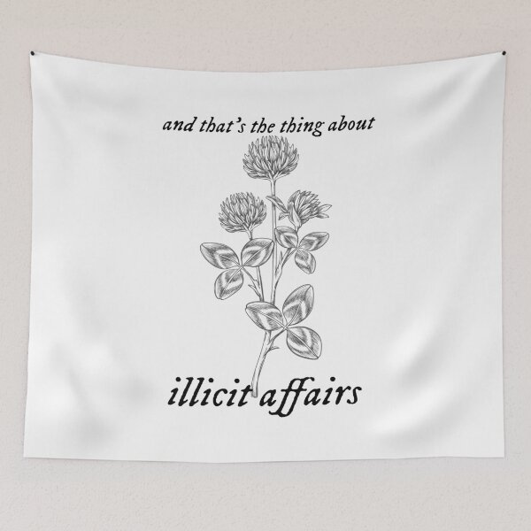 Item preview, illicit affairs designed and sold by lovely-lyrics.