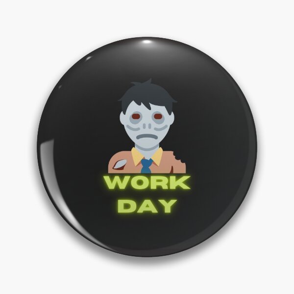 Item preview, work day in funny halloween designed and sold by HebHenderson.