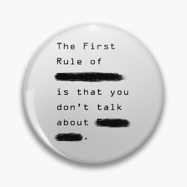 Item preview, "The First Rule" - Sans Background designed and sold by PKHalford.