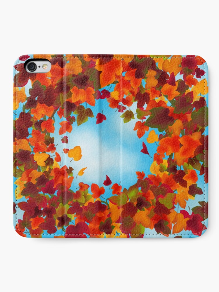 Alternate view of Autumn iPhone Wallet