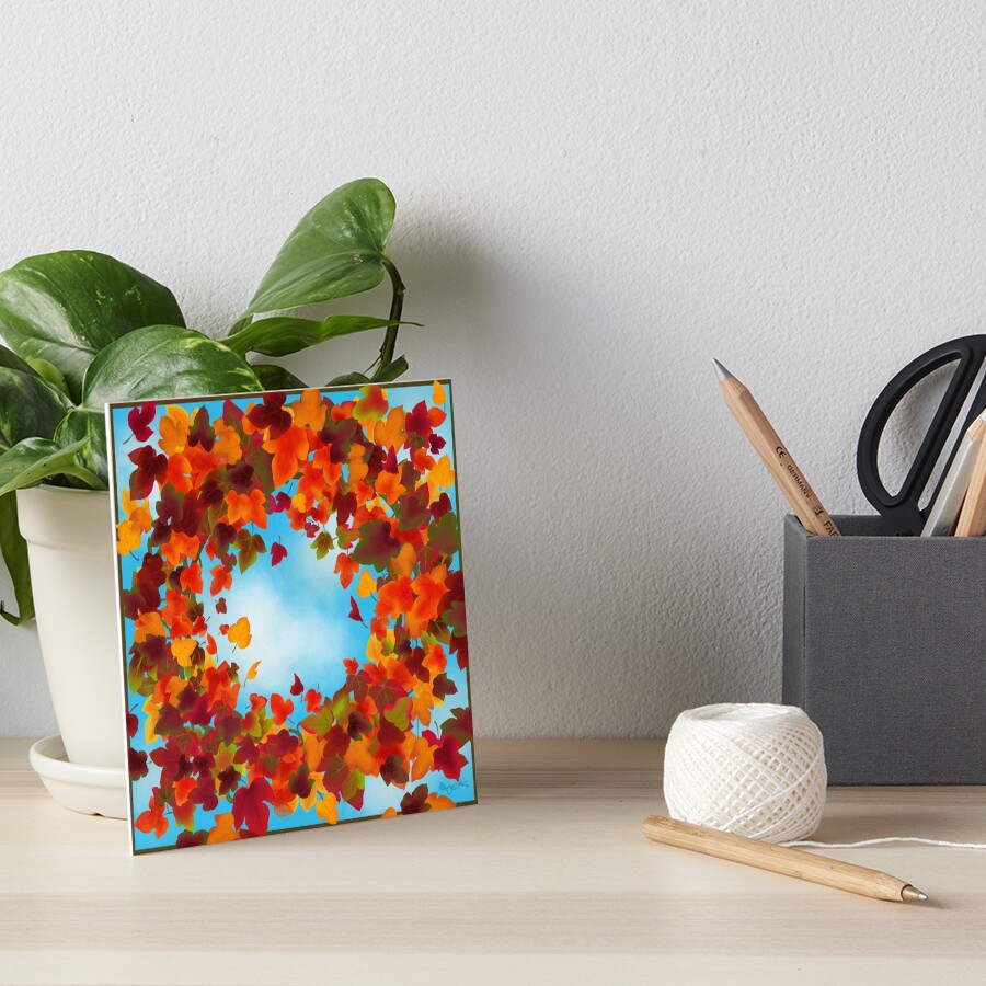 Autumn Art Board Print