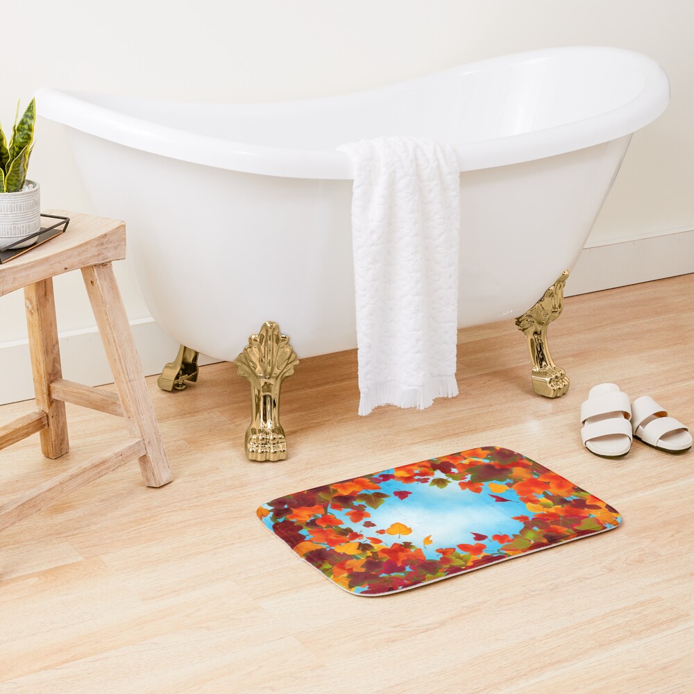 Autumn Bath Mat