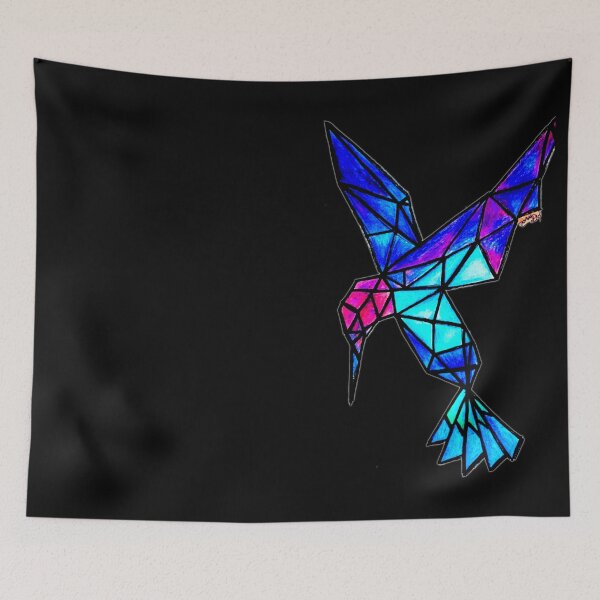 Item preview, Hummingbird geometric shape 3D print designed and sold by CanDo20.