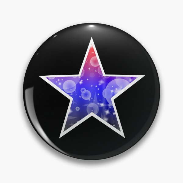 Item preview, Polyamory Pride Sparkle Star designed and sold by Bumblefuzzies.