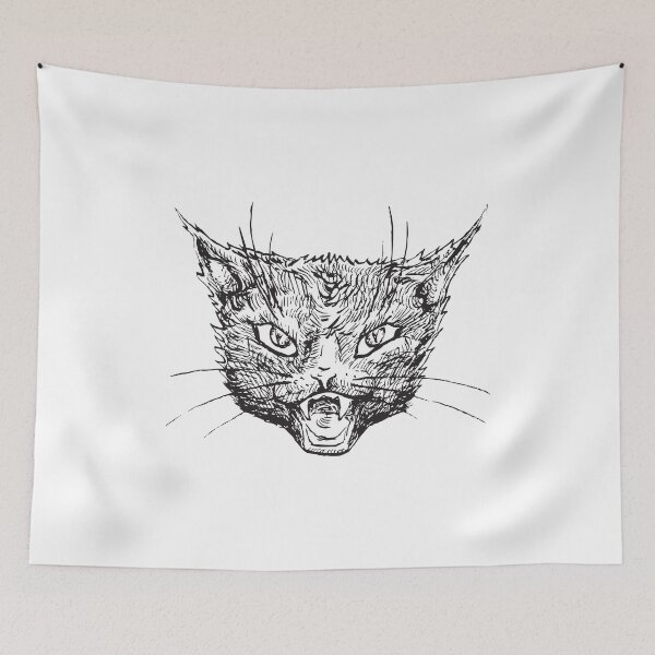 Item preview, Fierce Black Cat designed and sold by SAVWIS.