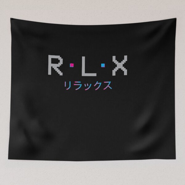 Item preview, Japanese RLX (Relax) Vaporwave Aesthetic Vol. 3 designed and sold by ghost888.