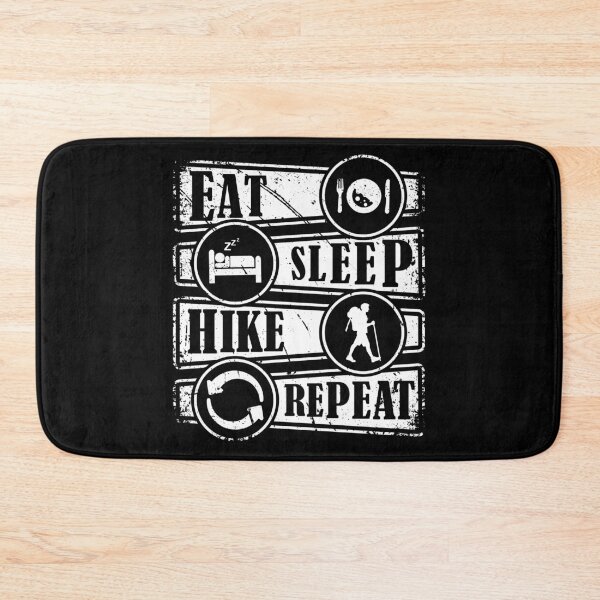 Item preview, Eat Sleep Hike Repeat designed and sold by HLHStudio.