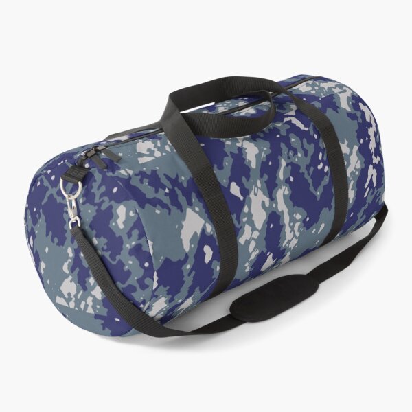 Item preview, Winter Camouflage Rough Pastels Patterns in Blue Shades designed and sold by ShopieHome.