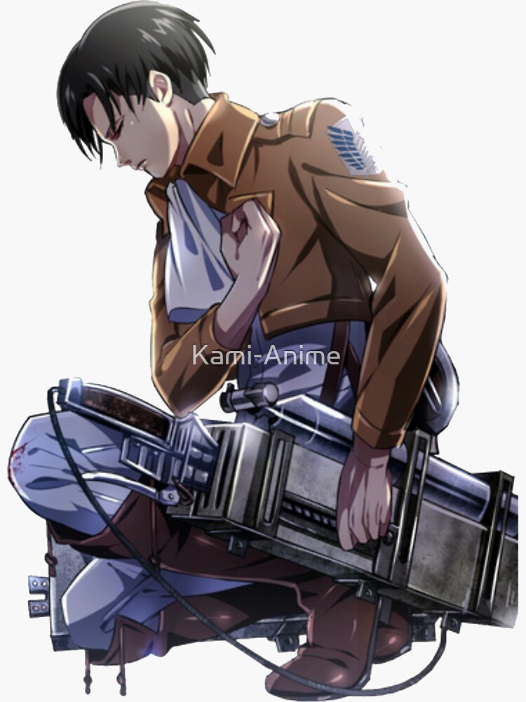 Levi Ackerman Salute - Attack on Titan by Kami-Anime