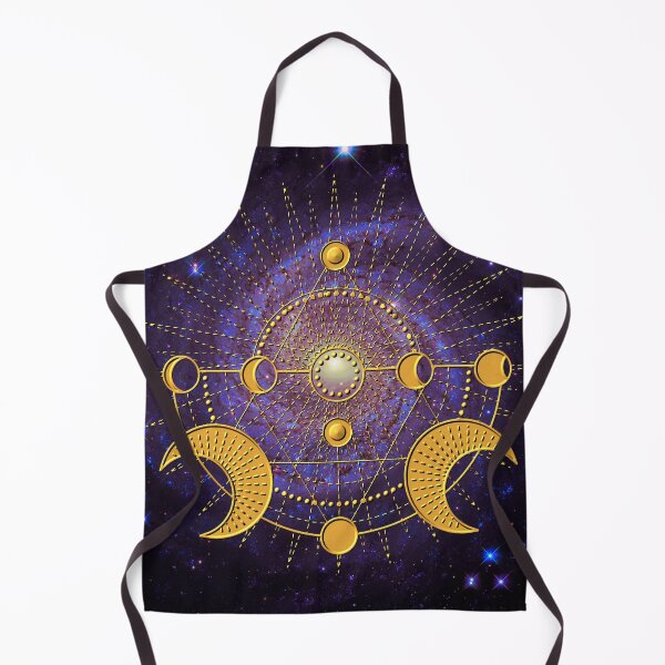 Item preview, Wiccan full moon cycle star Powerful witchcraft Spell- Make your Wish! designed and sold by Red Witch Art.