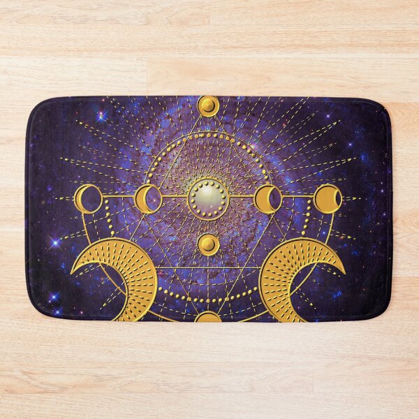 Item preview, Wiccan full moon cycle star Powerful witchcraft Spell- Make your Wish! designed and sold by Red Witch Art.