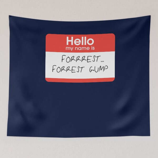 Item preview, Forrrest...Forrest Gump - nametag designed and sold by Primotees.