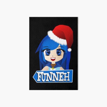 Funneh Krew Art Board Prints Redbubble - funneh roblox family christmas