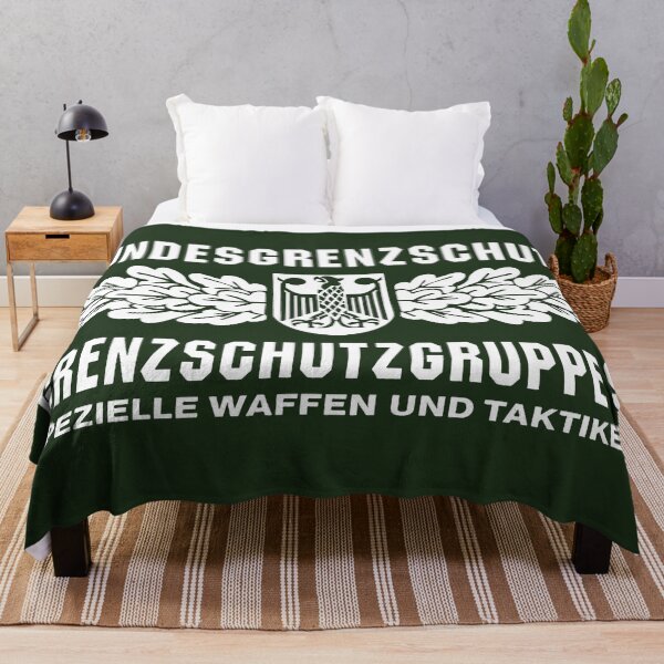 Artikelvorschau, Bundesgrenzschutz White Classic Design Logo entworfen und verkauft von Lachrymator.