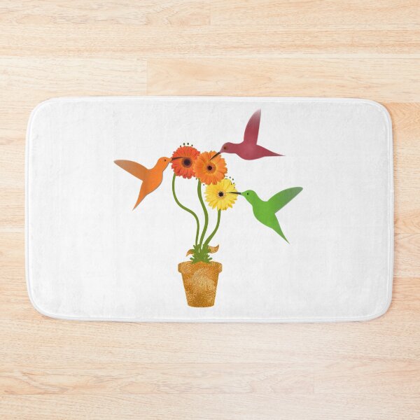 Item preview, Hummingbird art nature novelty flower hydrangea designed and sold by linhkaphung.