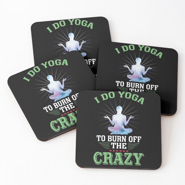 Item preview, I Do Yoga To Burn Off Crazy Premium T-Shirt designed and sold by YogaFire.