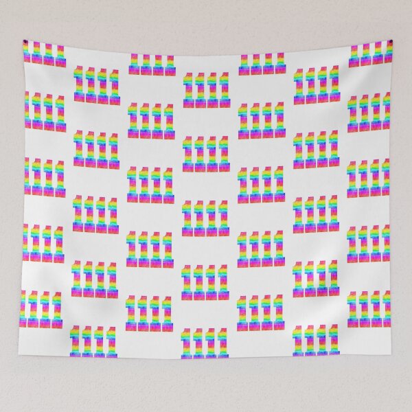 Item preview, Angel number 1111 in Rainbow designed and sold by IASunshine.