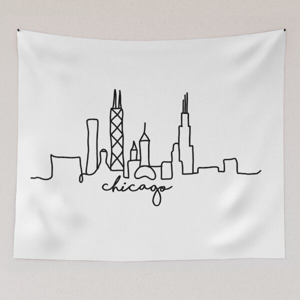 Item preview, Visit Chicago designed and sold by One Line Aesthetics ♡.