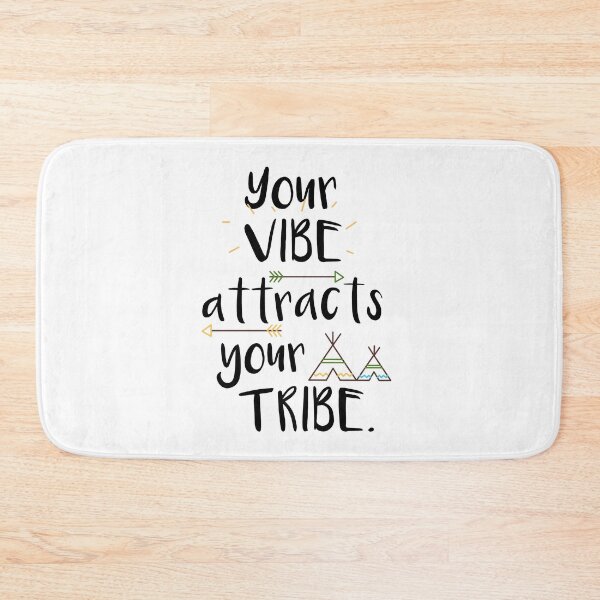 Item preview, Your vibe attracts your tribe designed and sold by DesignsbyTin.
