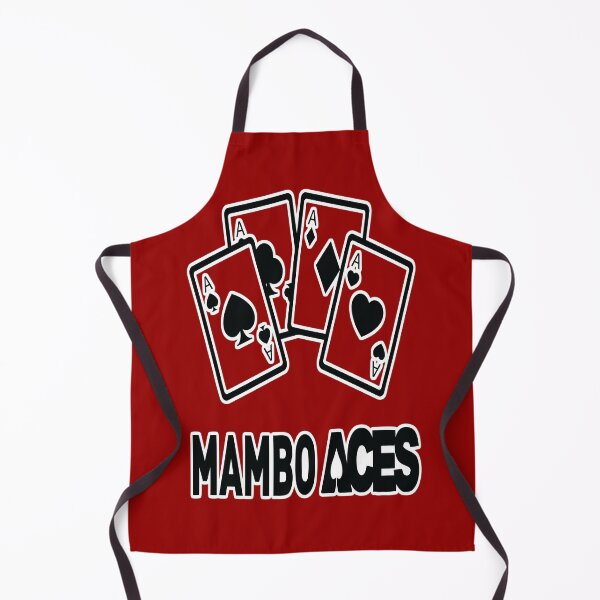 Item preview, Mambo Aces Salsa White Outline For Dark Colours designed and sold by 108dragons.