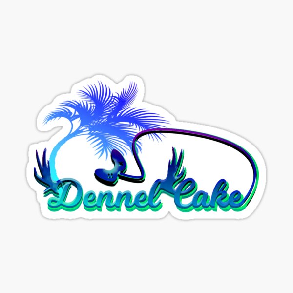 Dennel Cake Company Logo (Event Color)  Sticker