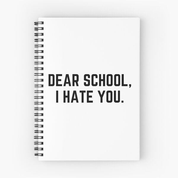 Item preview, Dear School, I Hate You designed and sold by chellani.