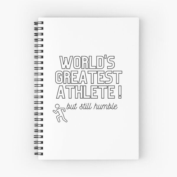 Item preview, World's Greatest Athlete, but still humble merch designed and sold by Wanderers'  Arcadia.