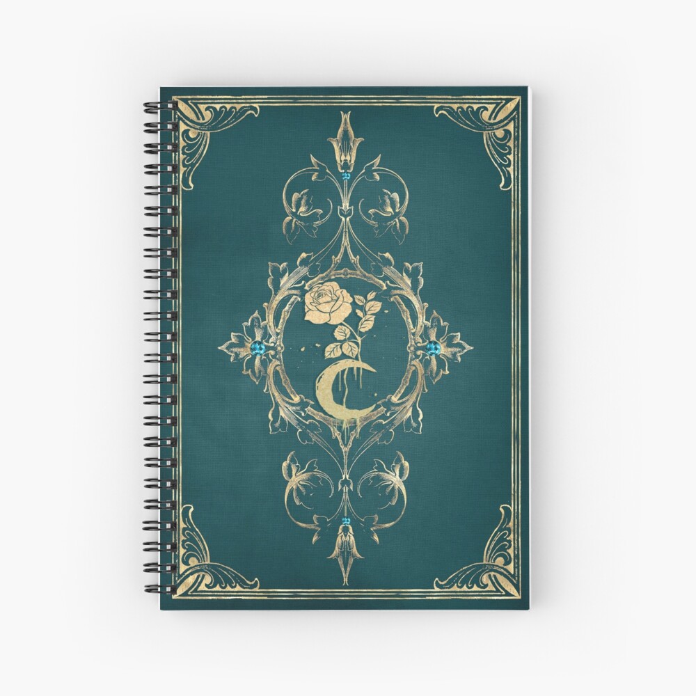 Flower moon Spiral Notebook