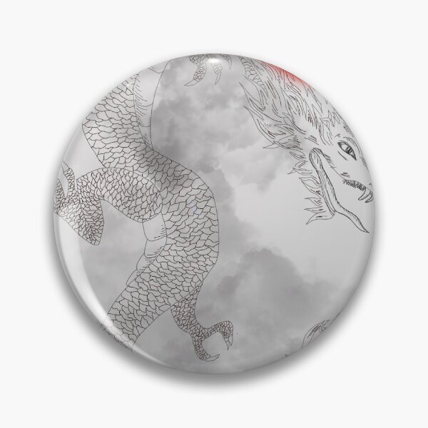 Item preview, Dragon Line Drawing designed and sold by heatherbirdsell.