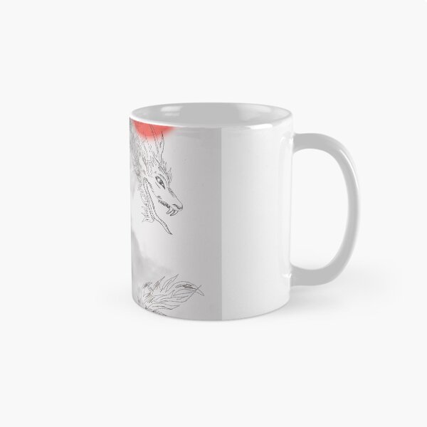 Item preview, Dragon Line Drawing designed and sold by heatherbirdsell.