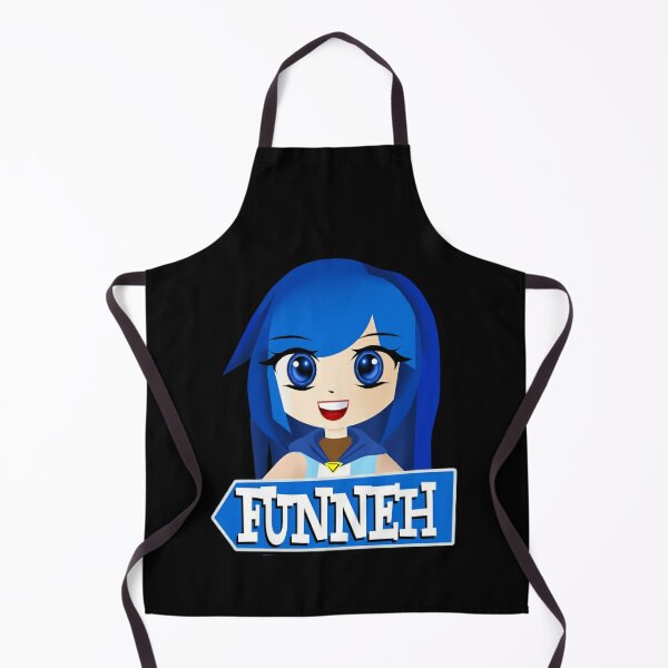 Itsfunneh Aprons Redbubble - itsfunneh and the crew obby roblox