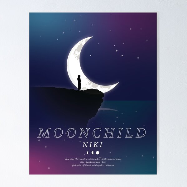Item preview, Niki Moonchild Album Cliffside Art designed and sold by jefsea.
