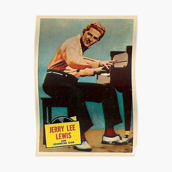 Jerry Lee Lewis Poster