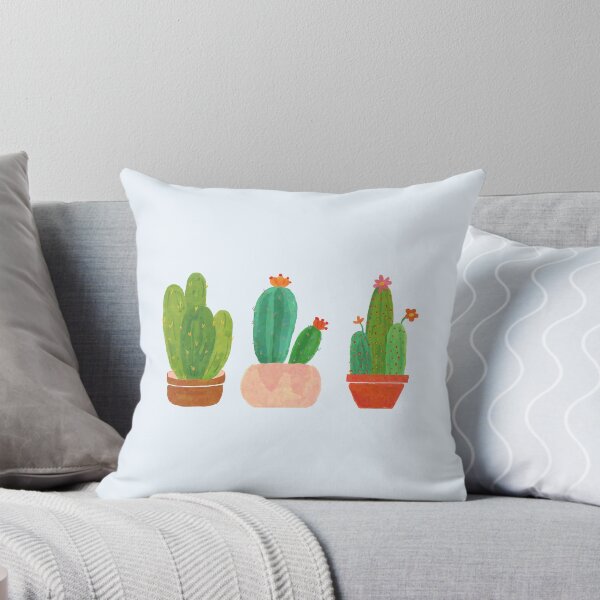 Item preview, Three 3 Watercolor Cacti In Pots Succulent Cactus Art  designed and sold by SimpliChic.
