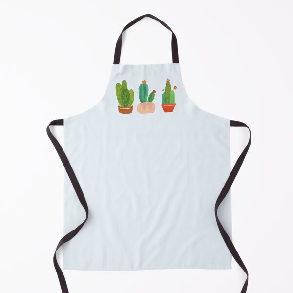 Aperçu de l'œuvre Trois 3 cactus aquarelle dans des pots art succulent cactus créée et vendue par SimpliChic.