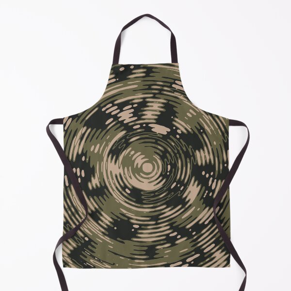Item preview, Military Camouflage Circles Sketch Patterns in Green, Beige and Black designed and sold by ShopieHome.