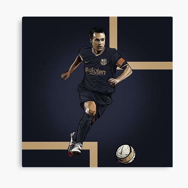 Iniesta Canvas Prints Redbubble