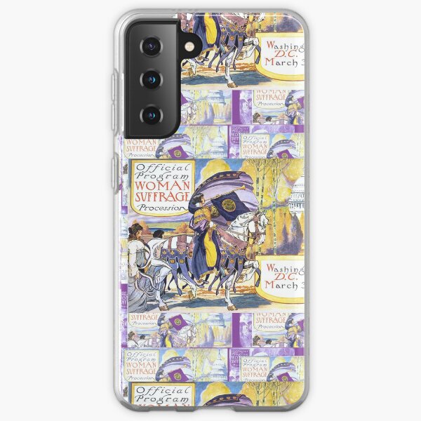 1913 Women's March On Washington - Votes For Women Circa 1913 - Women's Suffrage Samsung Galaxy Soft Case
