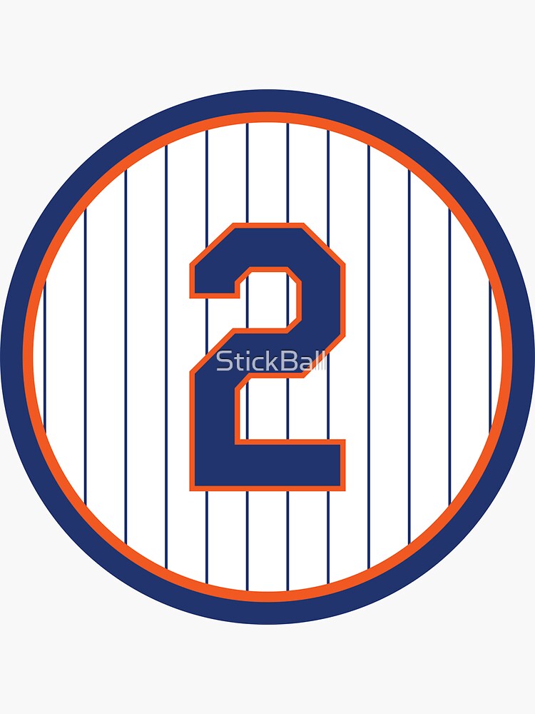 Dominic Smith #2 Jersey Number Sticker for Sale by StickBall
