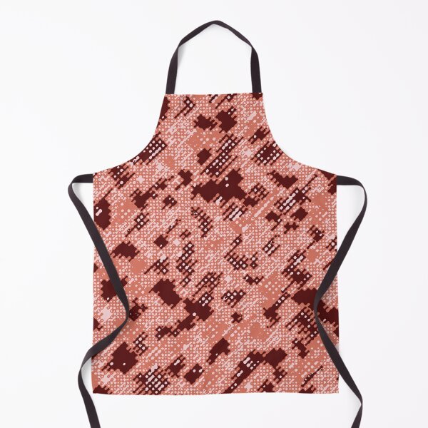 Artikelvorschau, Üppige Lava-Camouflage-Punkt-Skizzenmuster in Rot und Orange entworfen und verkauft von ShopieHome.