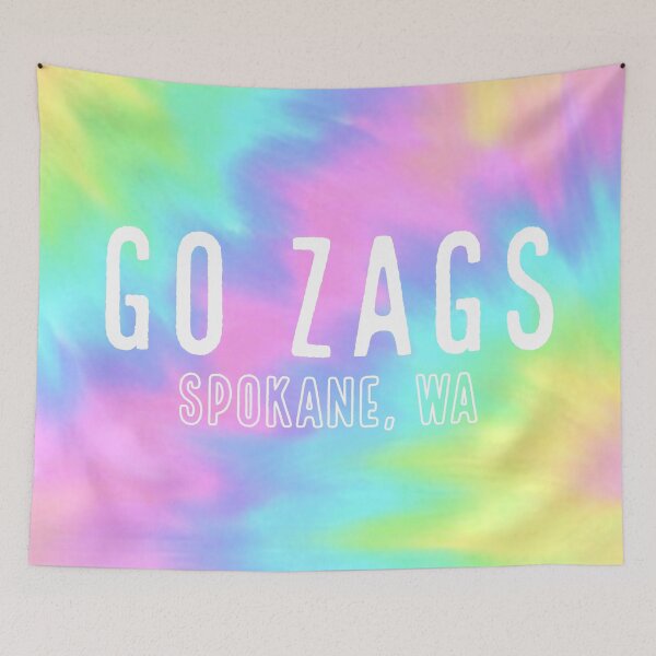 Item preview, Gonzaga University Go Zags Tie Dye Spokane Washington designed and sold by natannc.