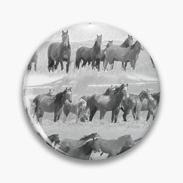 Item preview, Wild Mustangs 2 designed and sold by AxeLeon Patterns.