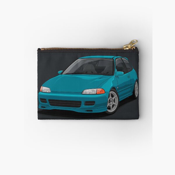 Item preview, Civic EG hatch teal designed and sold by ArtyMotive.